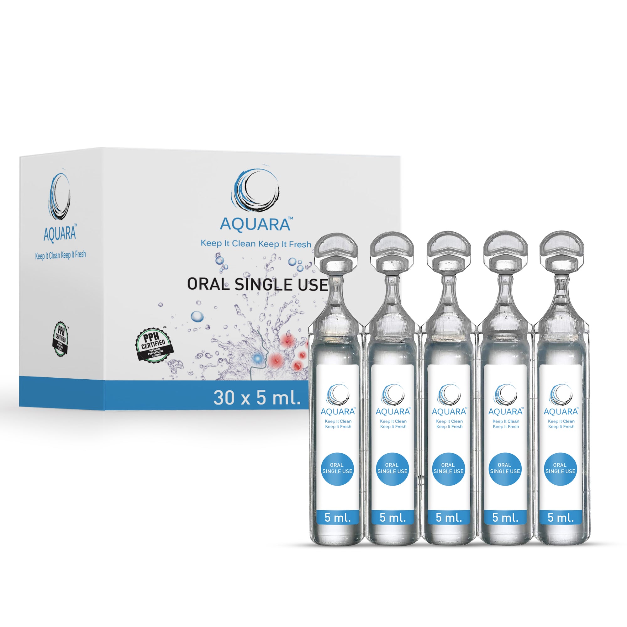 [y] Single Use Disposable Oral & Nasal Rinse